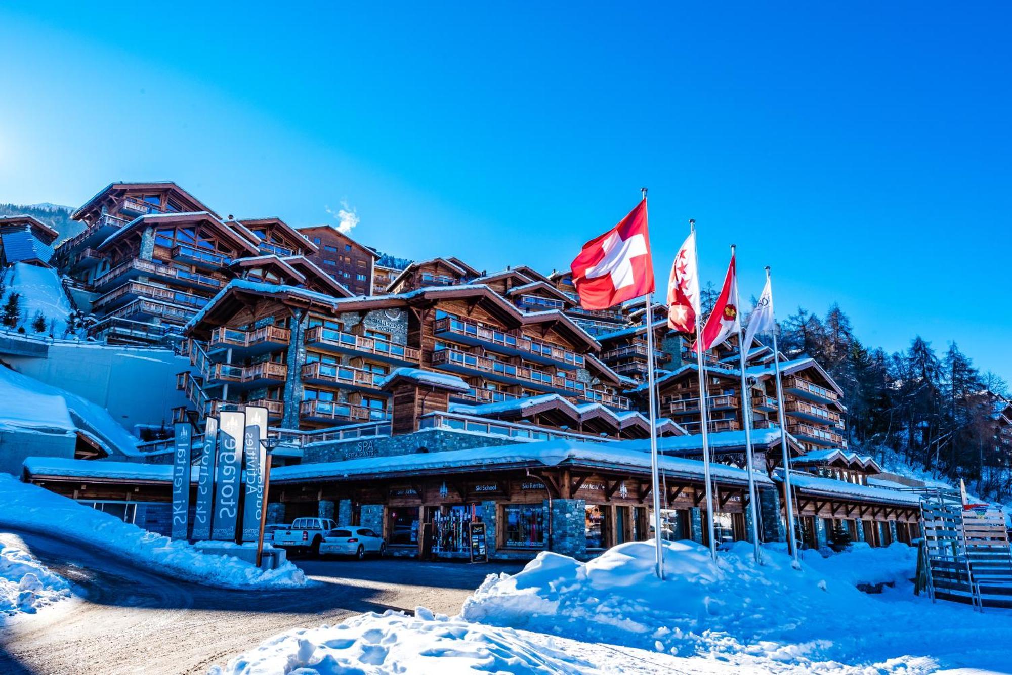 Nendaz 4 Vallees & Spa 4* Superior Exterior foto
